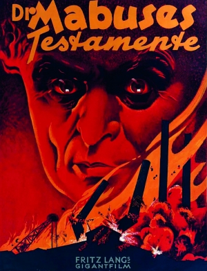 Plakat zum Dr.-Mabuse-Film von Fritz Lang. Bildquelle: Wikipedia